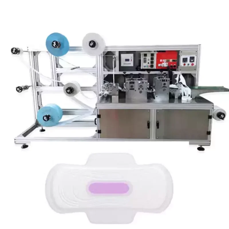 YG Automated Sanitary Pad Production Line Customized Panty Liner Pads Packaging Reusable Sanitary Napkin Making Machine Supplier