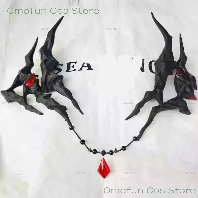 Amor y espacio profundo Sylus Cosplay máscara de cuerno de dragón sombreros ropa juego Qinche juego Halloween pareja Cosplay decoraciones Accesorios