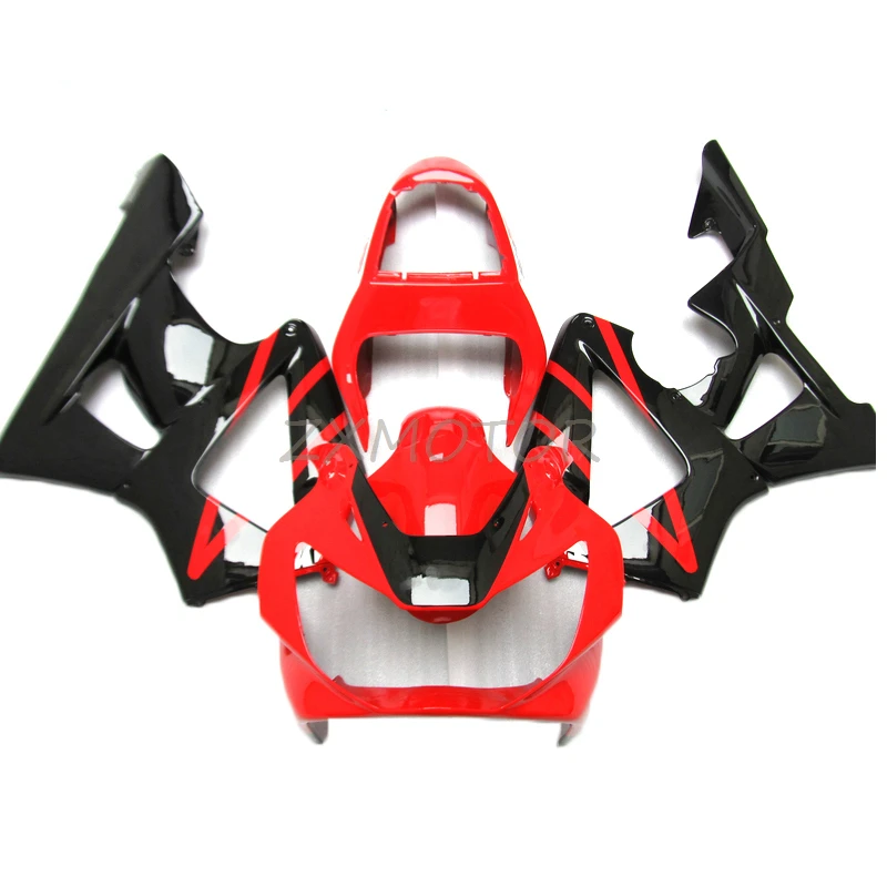 Superior Motorcycle Injection fairings Fit For Honda CBR900RR 929 2000 2001 Red Black Bodywork Fairing Kit cbr 929 00 01 TY47