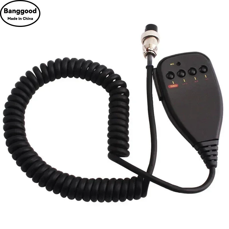 Heavy Duty Handheld MC-44 8 PIN Plug Speaker Microphone PTT Mic for Kenwood TM-231 TM231 TM-241 TM241 Radio Walkie Talkie