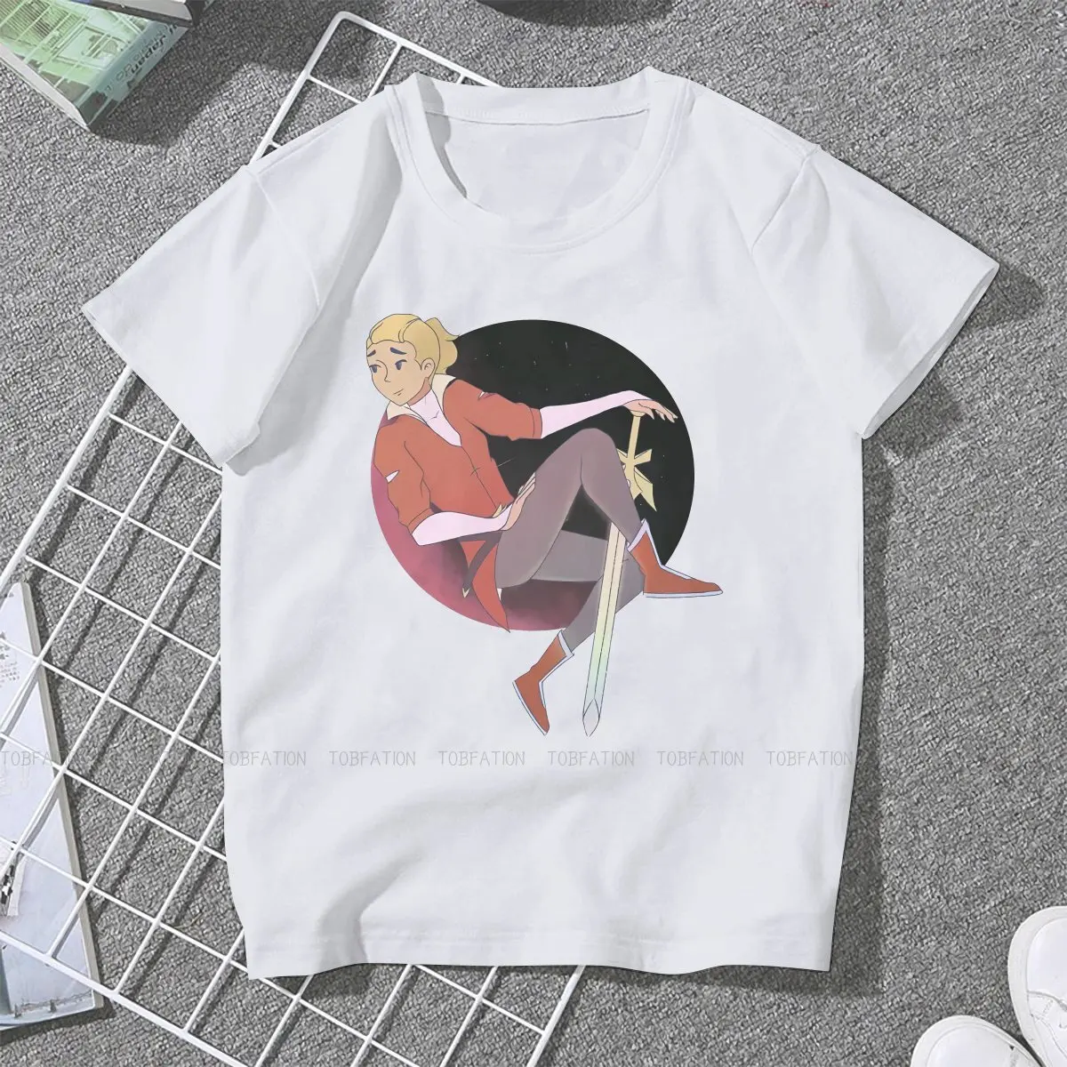 Adora TShirt For Women She-Ra And The Princesses Of Power Tops Fashion Lady T Shirt 4XL Homme Print Loose