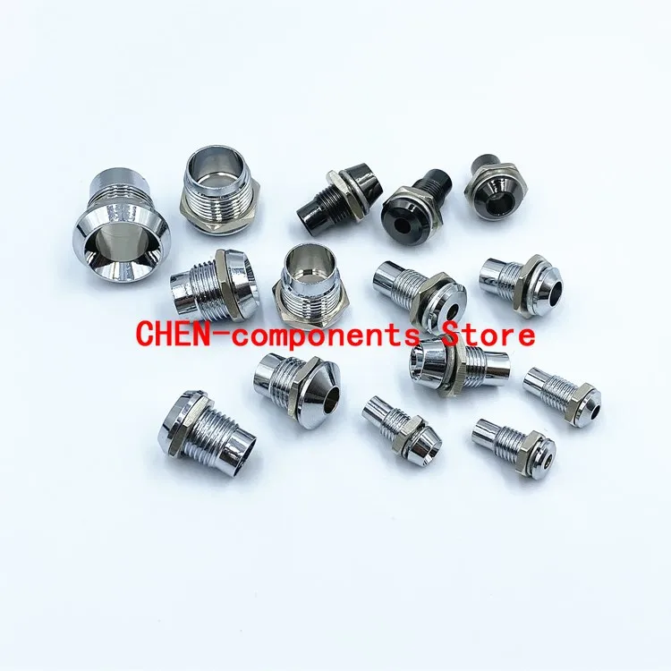 

5PCS NEW Opening Hole 10MM 12MM 14MM Metal LED Indicator Lamp Holder Lamp Cover Concave Head Convex Head Light