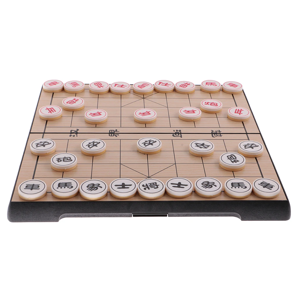 لعبة الشطرنج الصينية المغناطيسية Xiangqi لعبة الداما الشطرنج المجلس ل