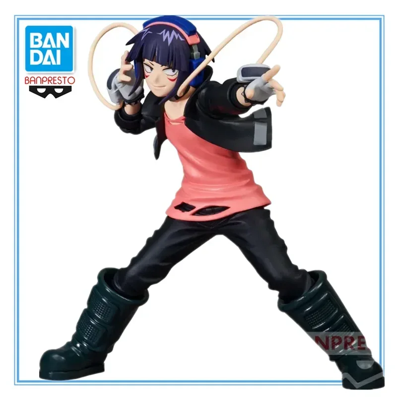 

In Stock Original Bandai BANPRESTO My Hero Academia Amazing Jiro Kyoka Anime Figure 13cm PVC Action Figures Model Toys Gift