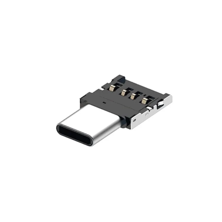 100 pcs/lot OTG USB-C to Type-c Adapter DATA Cable Converter