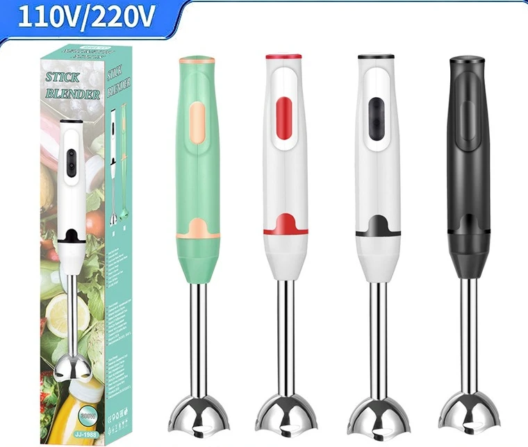 New Multi-function Handheld Immersion Blender Stainless Steel Blades Mixer Juicer Food Processor For Home Kitchen Baking Use