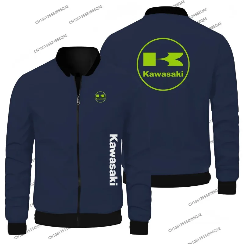 

New Men's High Quality Top 2025 Kawasaki Cool Rider Windbreaker Jacket Trendy Men's High Quality Top