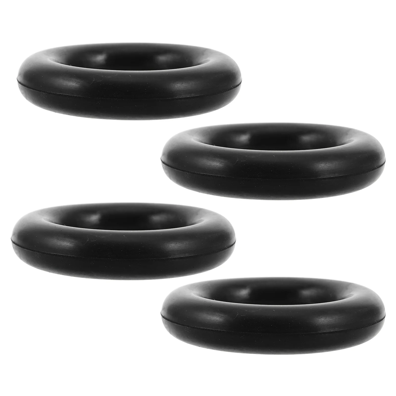 

4pcs Exhaust Pipe Support Rings Universal Silicone Hangers For Car Truck Durable Vibration Noise Reduction Rubber Mounts Clamp