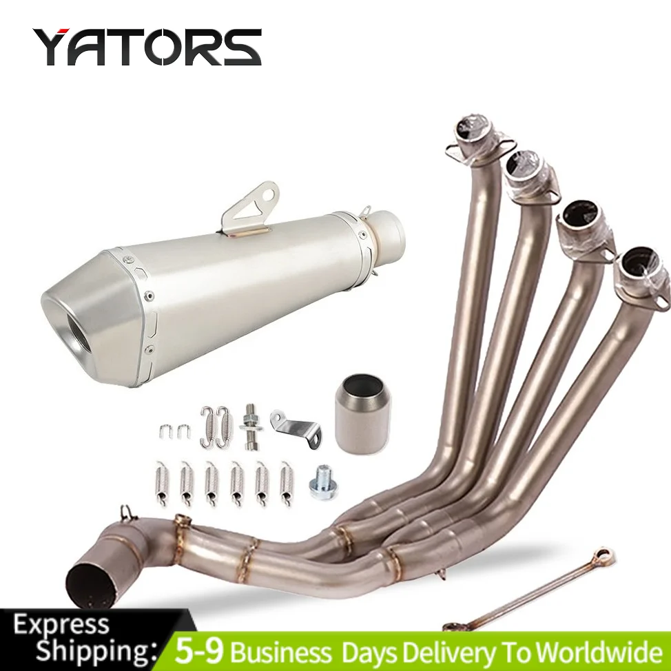 

For Honda CBR650R/F CB650F CB650R 2014-2023 Exhaust System Header Pipe Muffler Exhausts Pipes