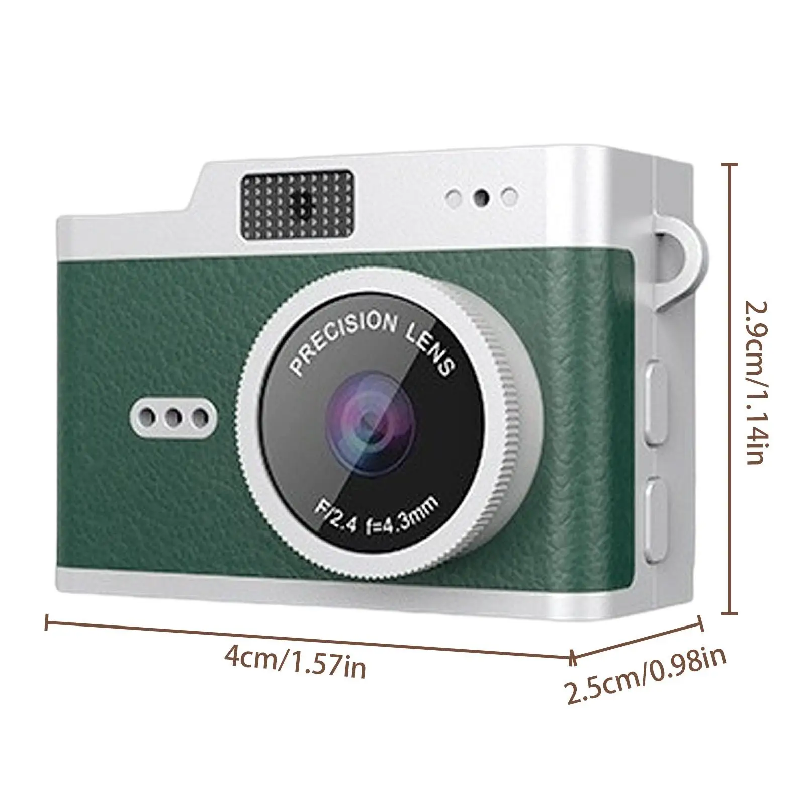 كاميرا رقمية للأطفال محمولة 3 مرشحات ألعاب كاميرا تسجيل كلاسيكية مدمجة للمبتدئين والكبار والأطفال والأولاد والبنات أثناء السفر