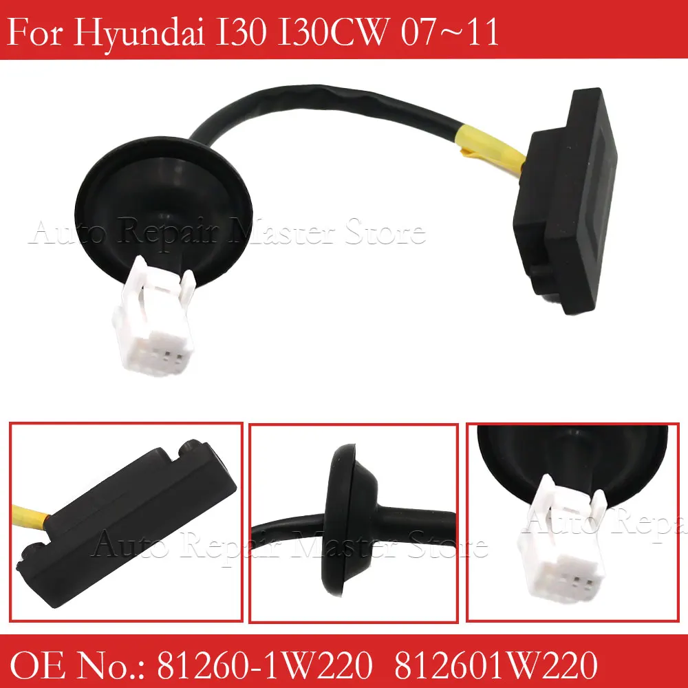 For Hyundai I30 I30CW 07~11 812602L000 IX25 Creta Trunk With Wire Trunk Button Switch Black 81260A000 81260-M0000