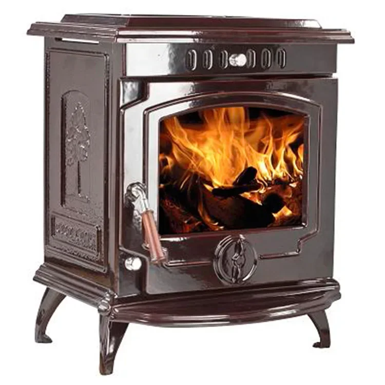 indoor luxury high efficiency 9 kw traditional fireplace wood