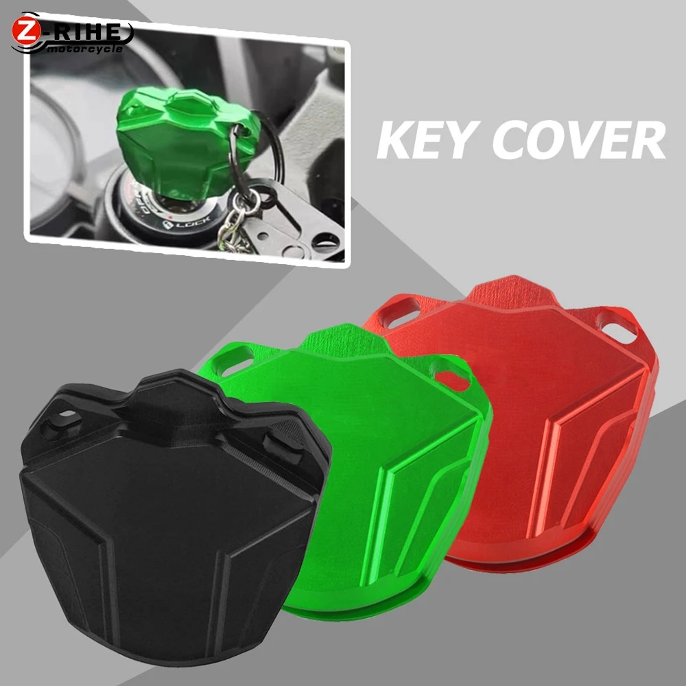 ZZR Motorcycle Aluminum Key Cover Cap Keys Case Shell Protector zzr 250 600 1200 1400 For KAWASAKI ZZR250 ZZR600 ZZR1200 ZZR1400