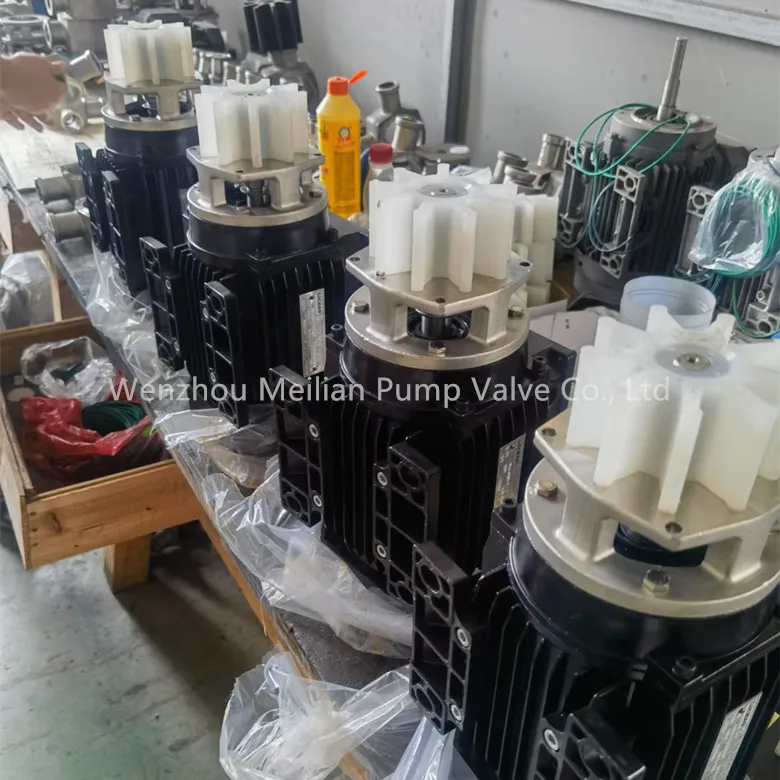 304ss/316L Flexible vane pump with Food grade silicone rubber  flexible paddle pump