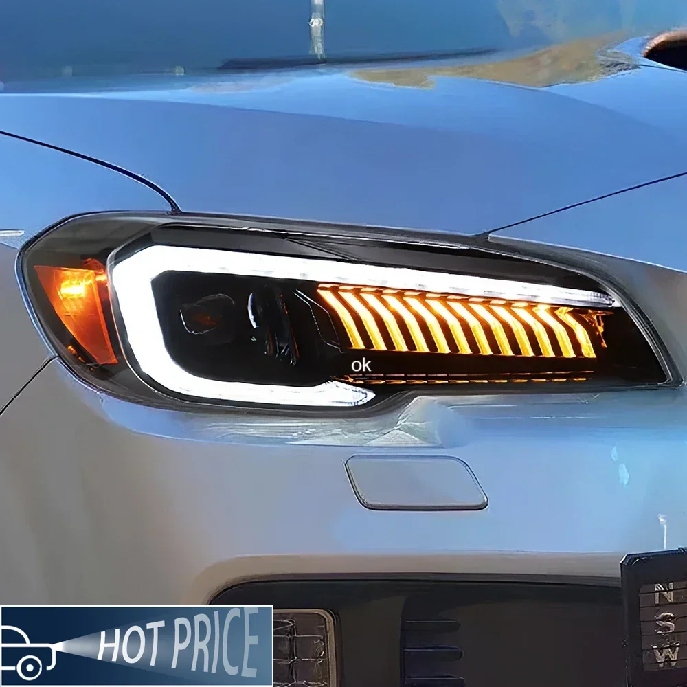 

Для Subaru Impreza 2008-2014 2015-2020 автомобильные передние фонари в сборе, обновление светодиодных автомобильных фар, освещение, аксессуары для линз проектора