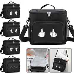 Insulated Bags Portable Shoulder Lunch Bag Waterproof Cooler Box Thermal Organizer Handbag for Men and Women Chest Series