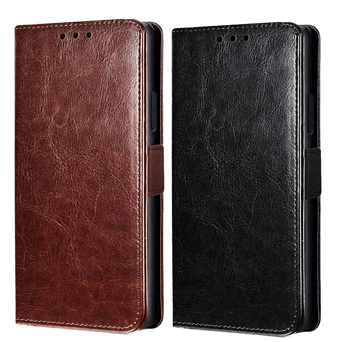 For Samsung Galaxy S22/S22+/S22 Plus/S22 Ultra 5G Phone Leather Case Shockproof Wallet Pouch Card Slot Kickstand Flip Cover