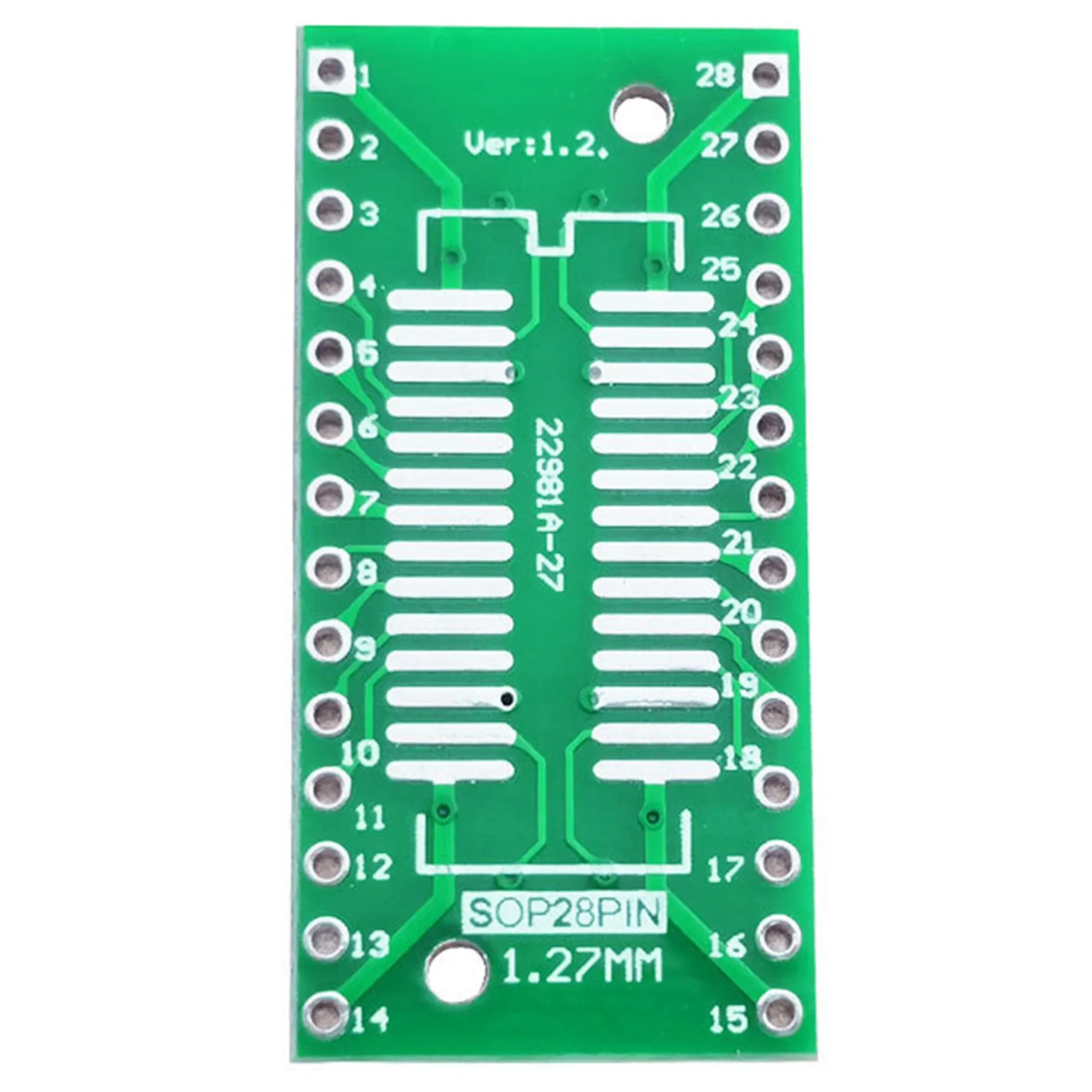 50Pcs/Lot TSSOP28 SSOP28 SOP28 to DIP28 Transfer Board DIP Pin Board Pitch Adapter IC Adapter Board