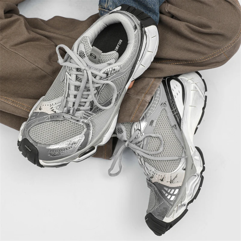 

Luxury Brand Hight Quality Teenagers Daily Street Dress Sport Style Sneakers For Women's Men's Black Height Increasing Shoes