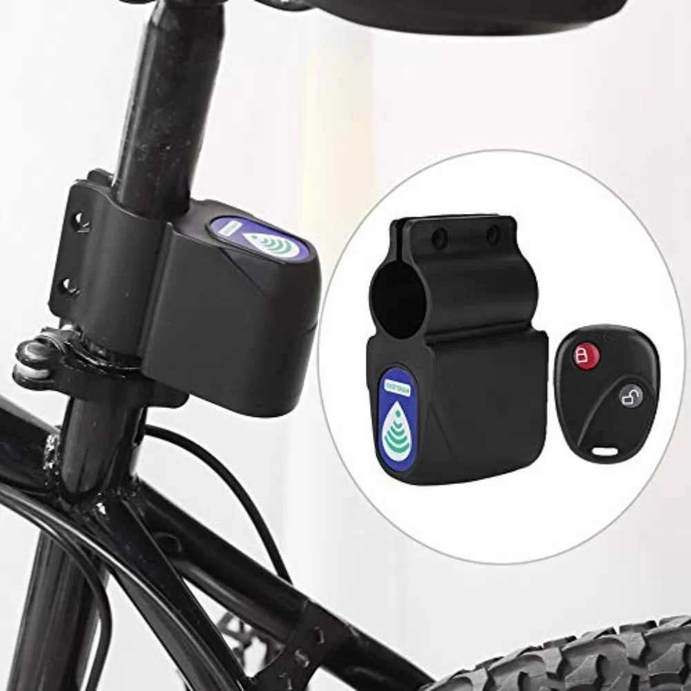 

1pcs Bicycle Wireless Remote Control Alarm With Vibration Anti Theft System 10x6x4cm For Cyclists Looking Bikes Cycling Security