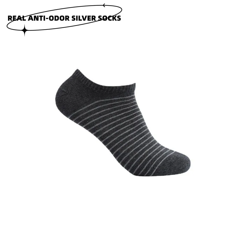 15% Pure Silver Infused Socks Anti-Odor & Anti-bacterial Moisture Wicking for Women Socks,6 Pairs