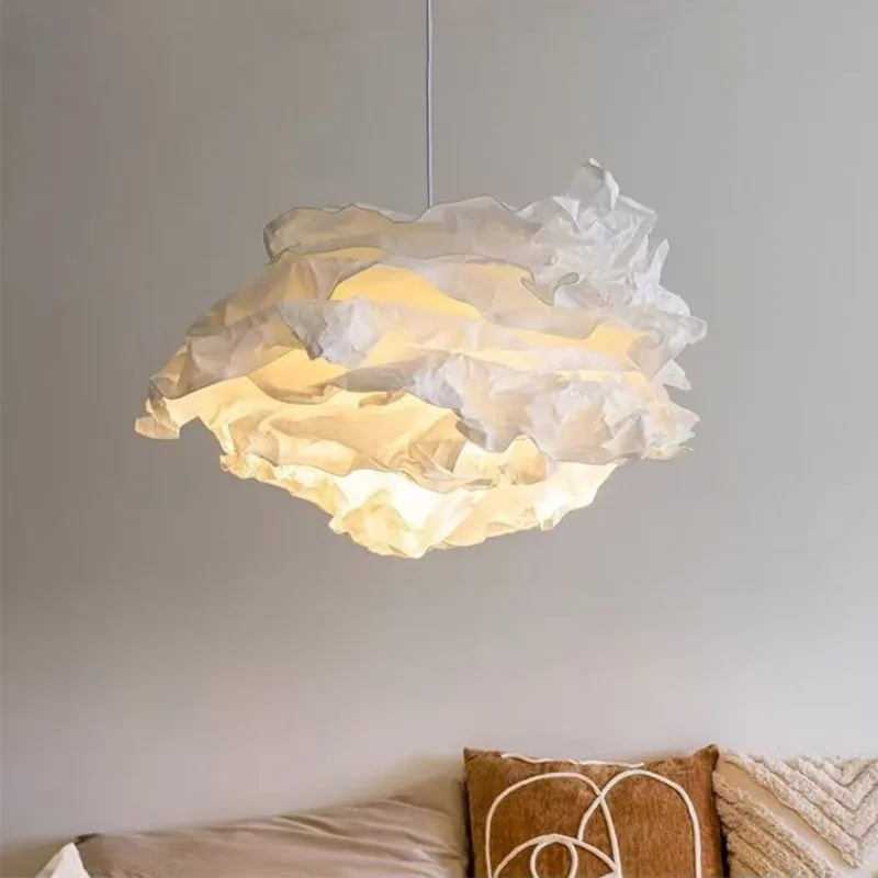 

Cloud DIY pendant lamp bedroom Nordic creative personalized clothing store lighting Japanese retro art study room chandelier