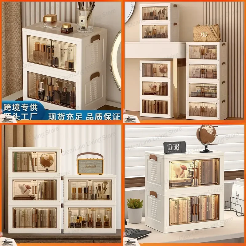 Customized Office Desktop Storage Box Cabinet Dormitory Desk Drawer Type Sundries Storage Rack Cosmetics Finishing Box