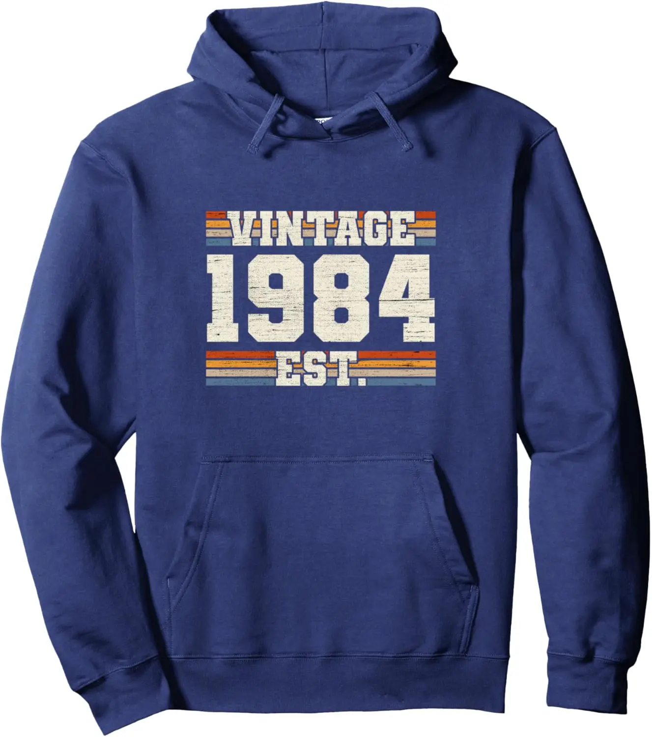 Retro 40 Years Old Vintage 1984 Established 40th Birthday Pullover Hoodie Unisex Autumn Streetwear Tops Women Men Clothing