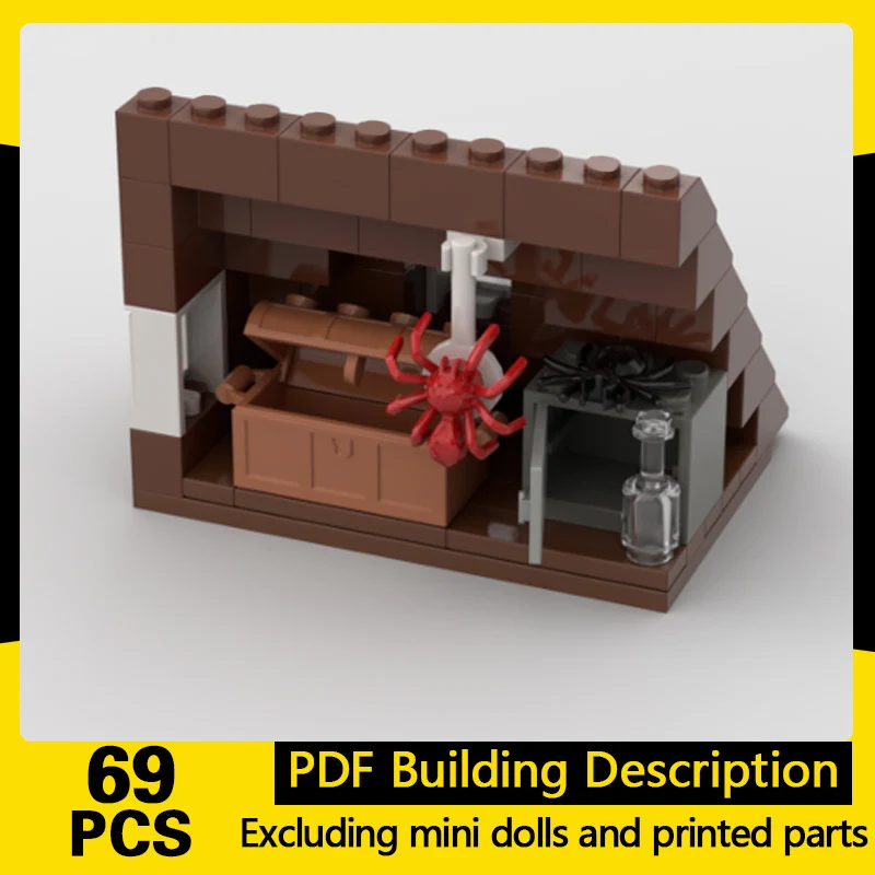 

City Street View Model MOC Building Bricks House Attic Area Modular Technology Gifts Holiday Assemble Children Toys Suit