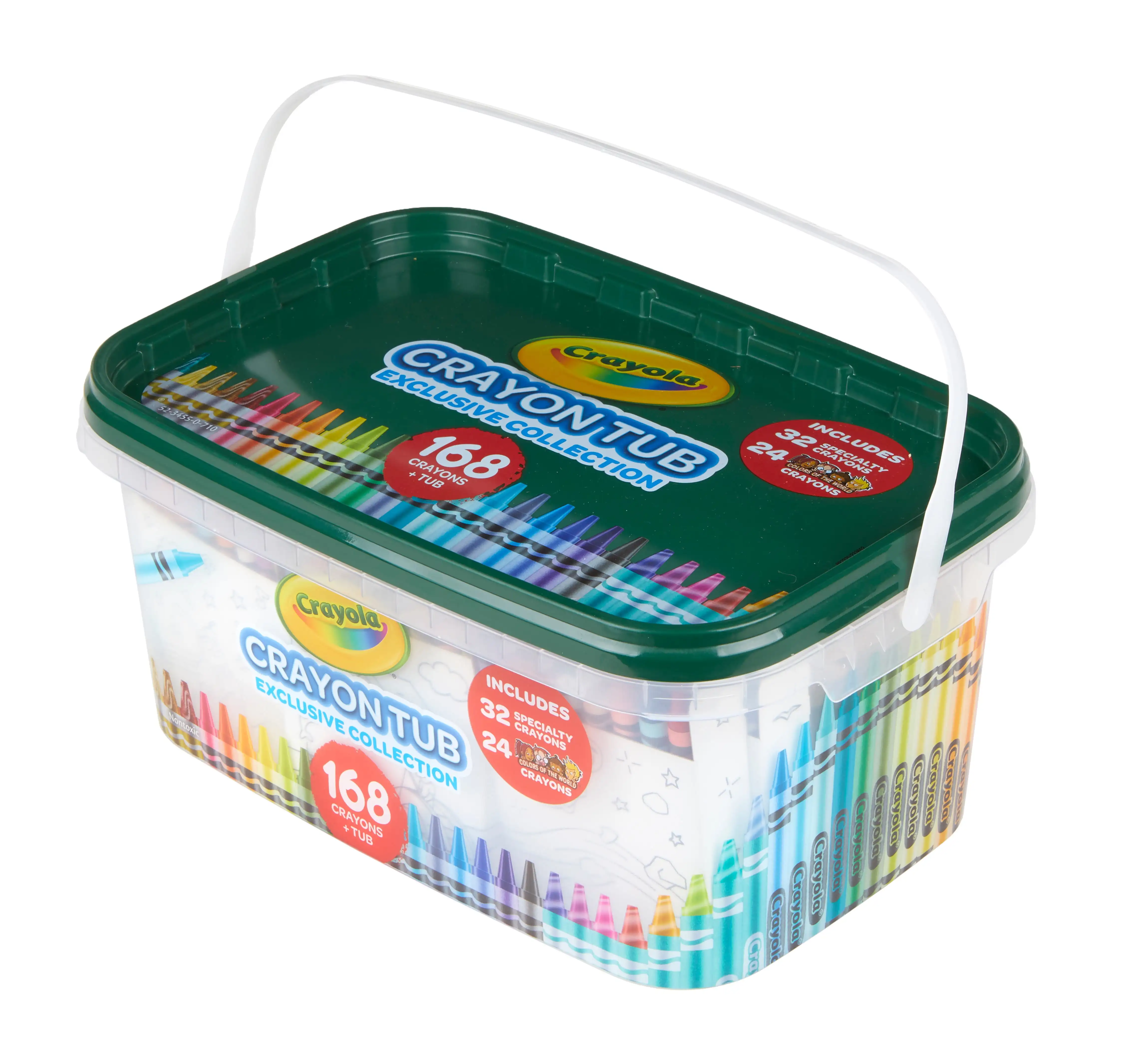 168 Krayon Crayola dengan Wada - Crayola Art Supply ulasan dan harga