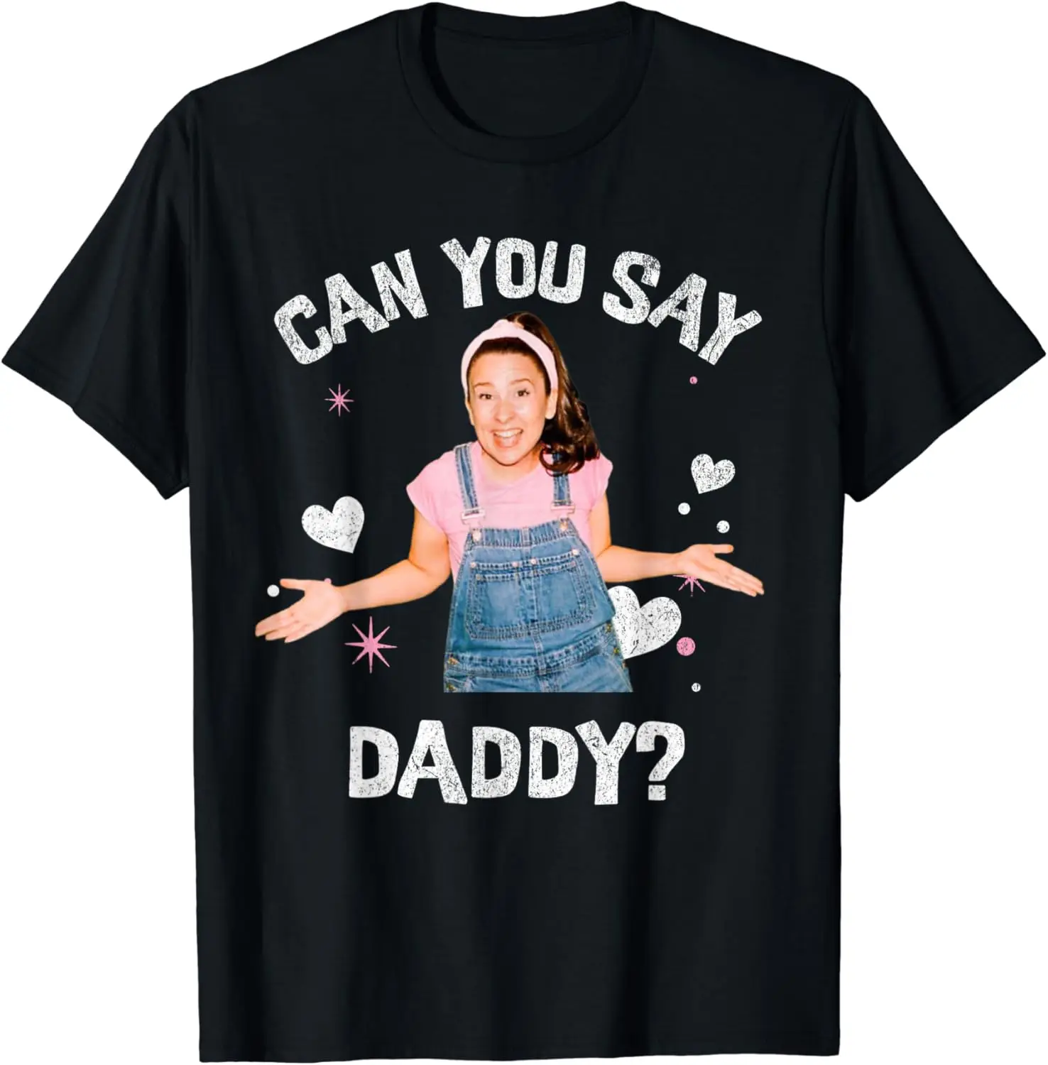 Ms. Rachel Birthday Shirt Can You Say Daddy Dad DADA? T-Shirt,Crew T-shirt