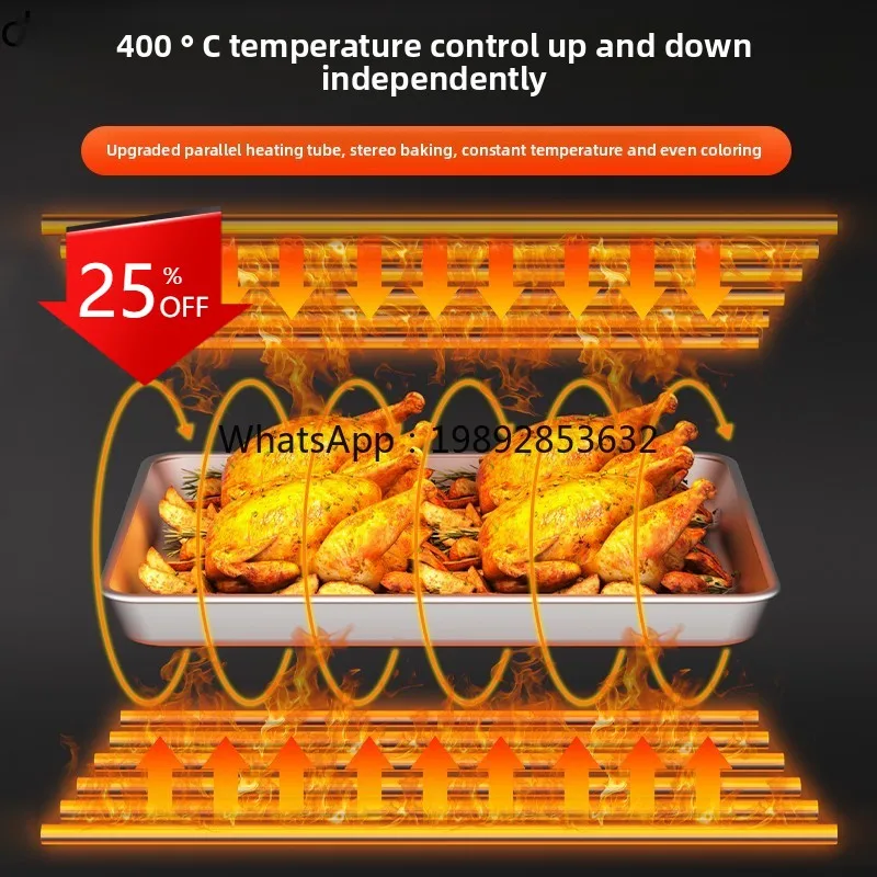 

Chuang Electric Oven Large Capacity Baking Special One-layer Double-layer Large Bread Pizza Cake Gas Oven