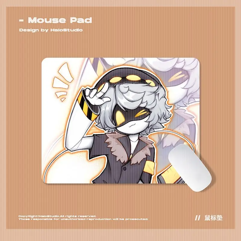 Anime Murder Drones Merch Mouse Pad Office Desk Writing Mat Cartoon Decorative Keyboard Mat for Laptop Gaming Desktop