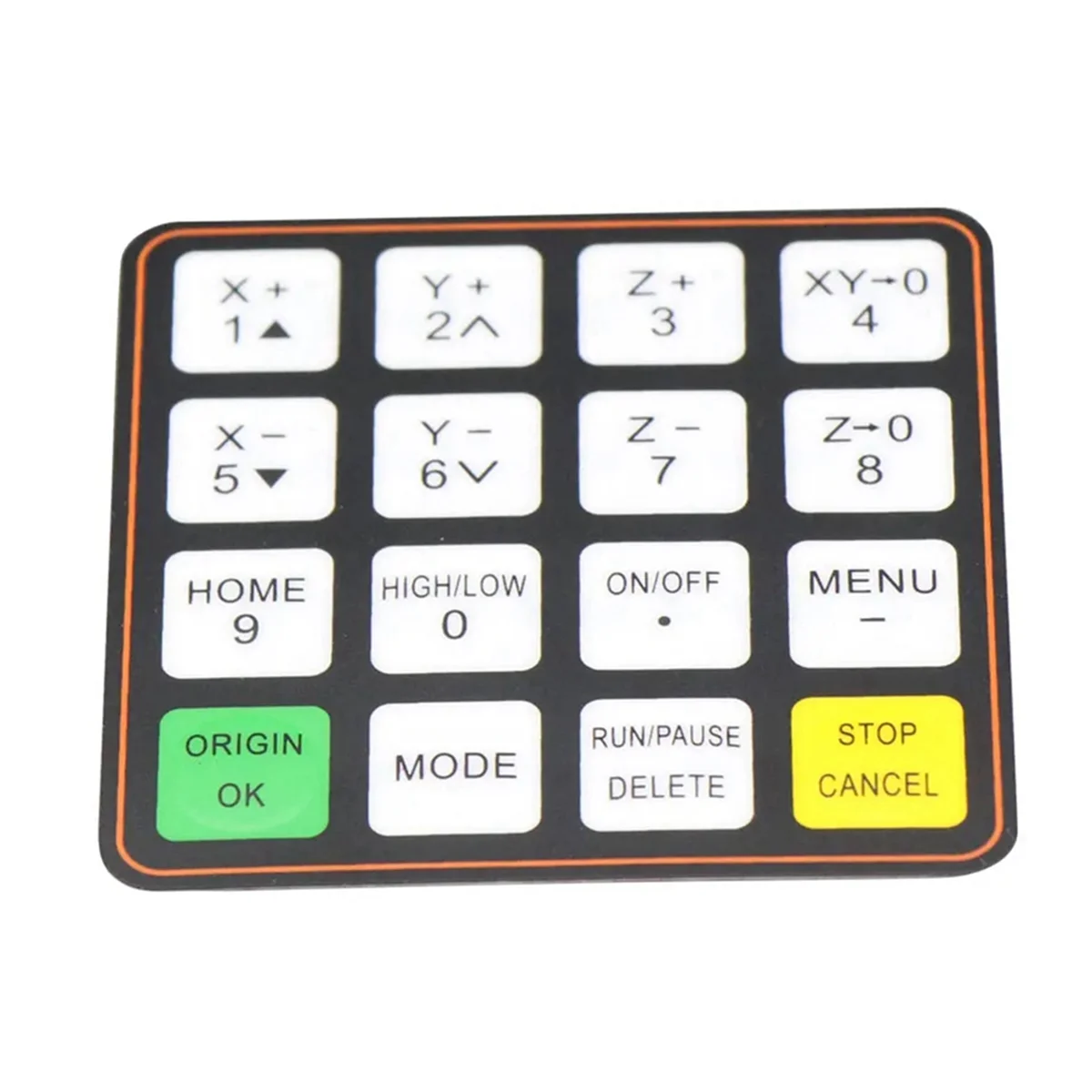 AA98 For RichAuto A11 A12 A15 A18 CNC Controller Parts Key Film Button Shell