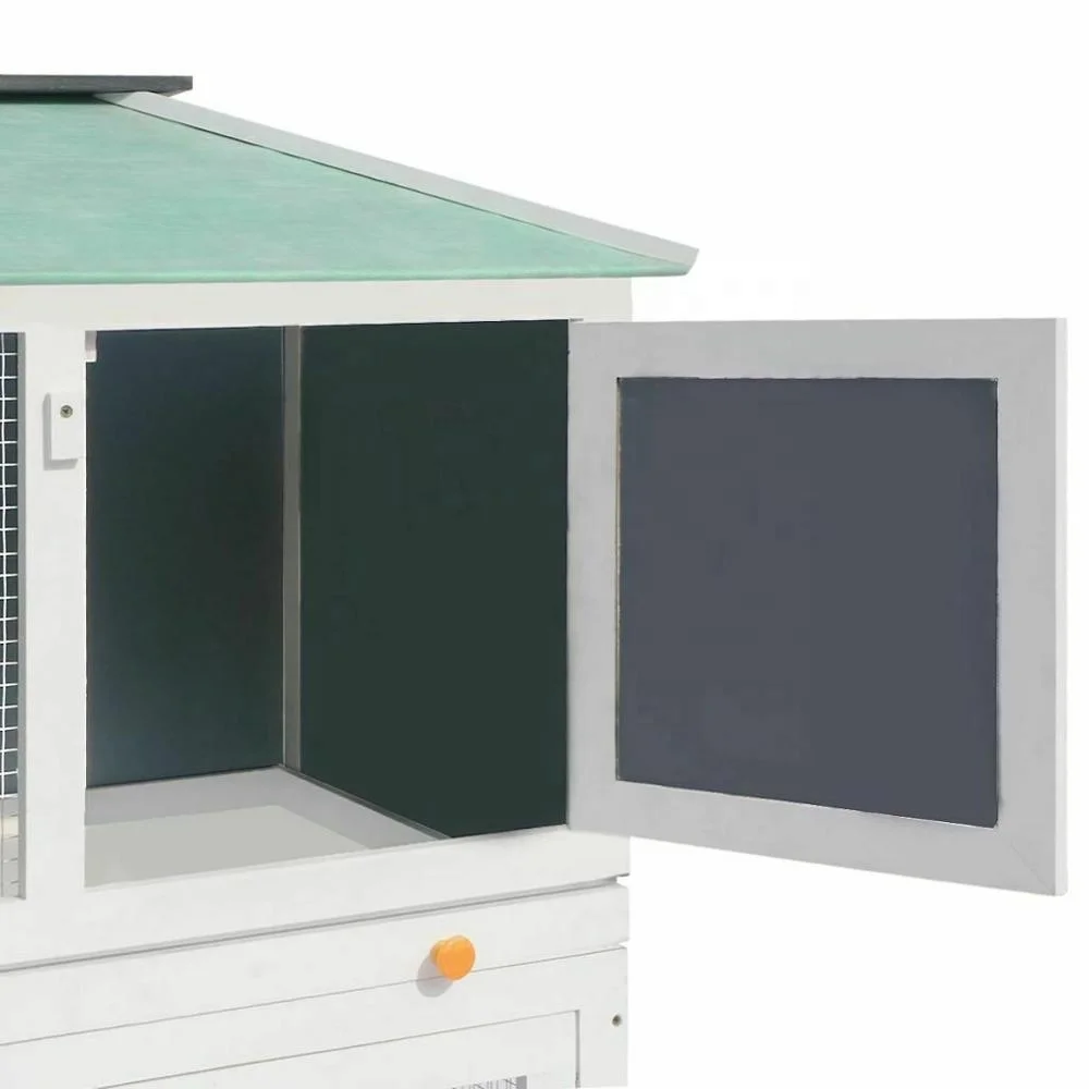

Rabbit Cage Anti-spray Urine Luxury Double-layer Drawer Rabbit Nest Solid Wood Pigeon Cage Villa King Size Room Outdoor