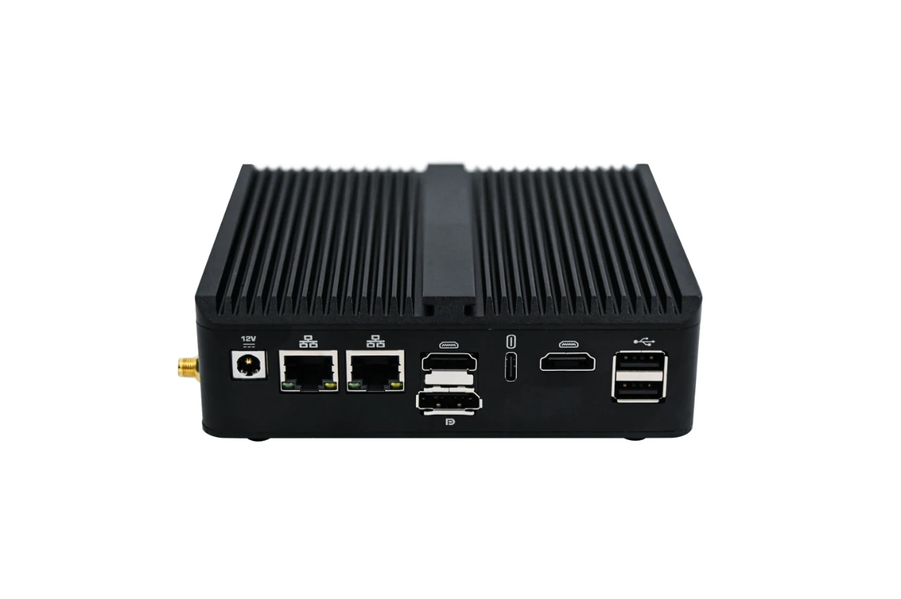 شاشة N-100 N200 DP Type-c RS232COM N100 Mini BOX PC #3