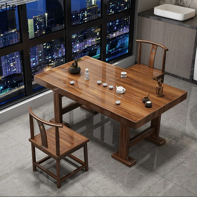 

CP office large board tea table and chair combination zen integration simple living room home