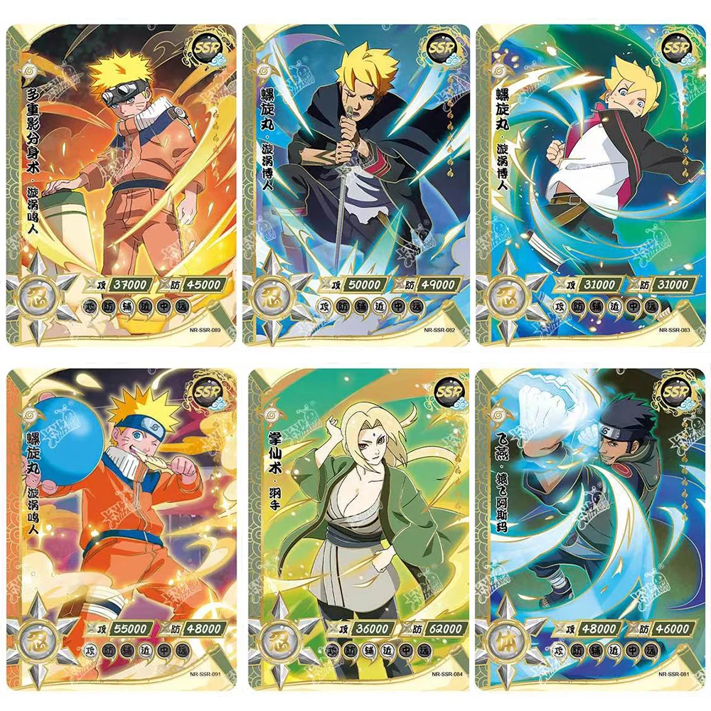 

KAYOU Naruto Card SSR 81-120 Naruto Sasuke Sakura Hinata Card Collection Card Toy Gift