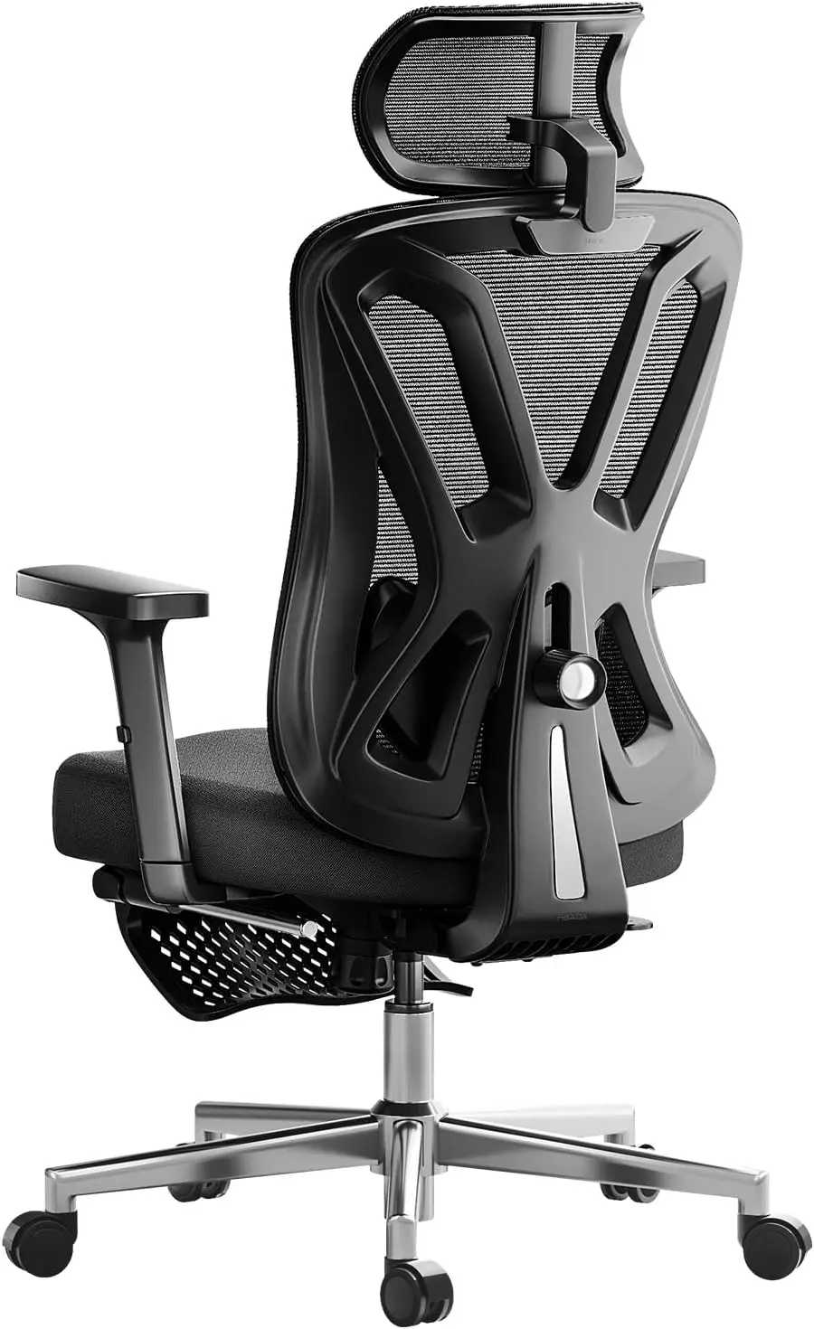 Ergonomic Office Chair, Desk Chair with Adjustable Lumbar Support and Height, Comfortable Mesh Computer Chair