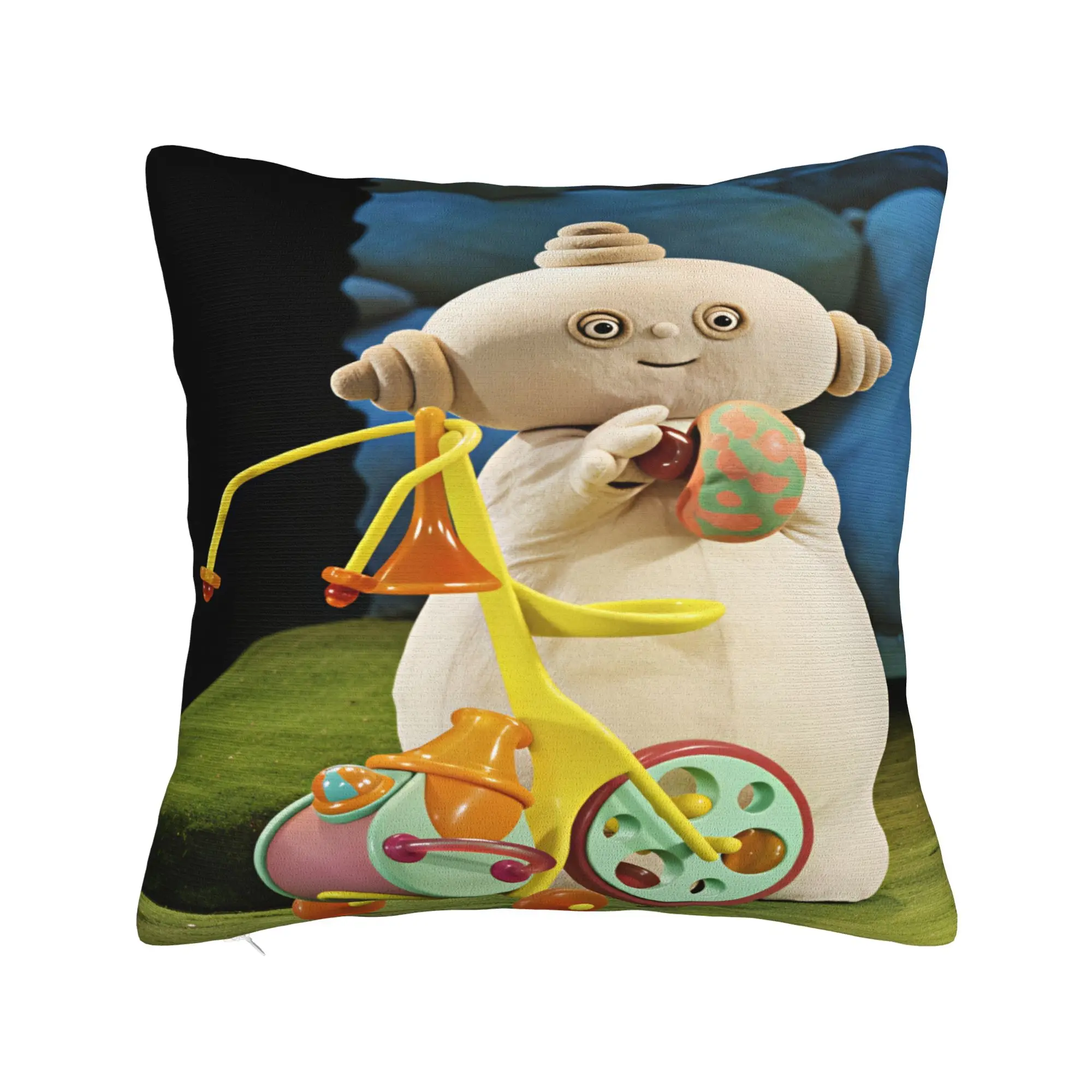 Pillow Case The Haahoos In the night garden Print  Pillow Cover For Living Room Chair Novelty Pillowcases
