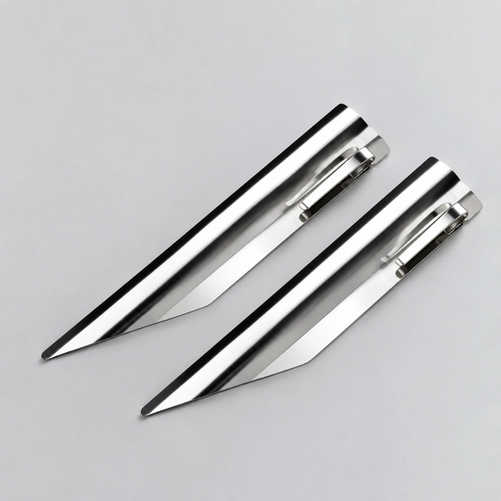 2 Pieces 304 Stainless Steel Bread Crumb Scraper Long-Lasting Table Crumber with Pocket Clip Bread Crumber Cleaner