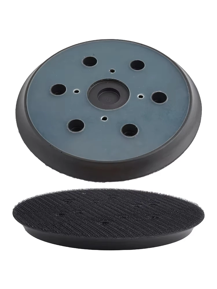 6 Inch 6 Hole Sanding Pad Dust-free Hook and Loop Replacement Backing Plate 150mm for Ridgid R2611 Random Orbit Sander Polishing