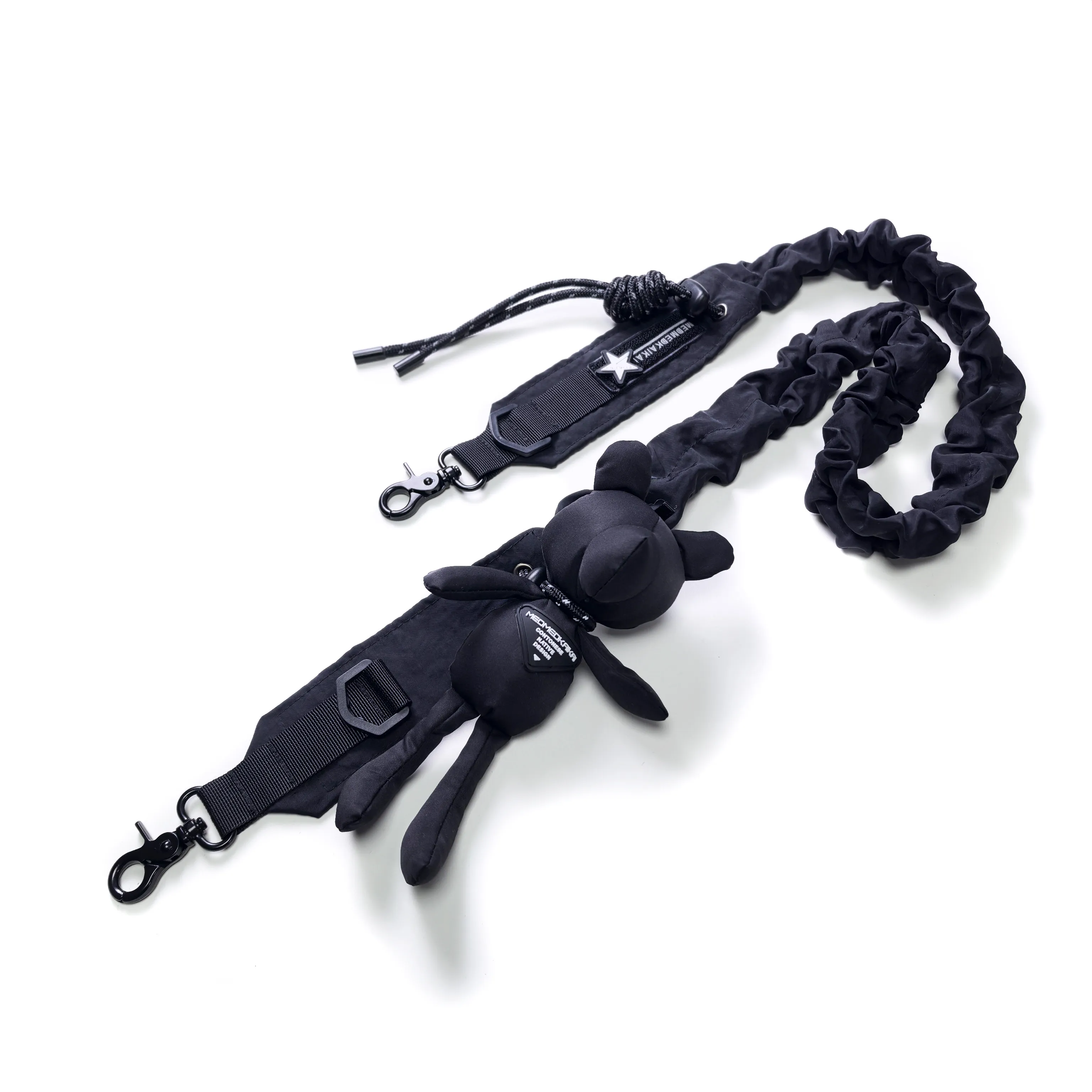Multifunctional Tactical Adjustable Ruched Replacement Bag Strap Detachable Shoulder Strap Mobile Phone Crossbody Lanyard