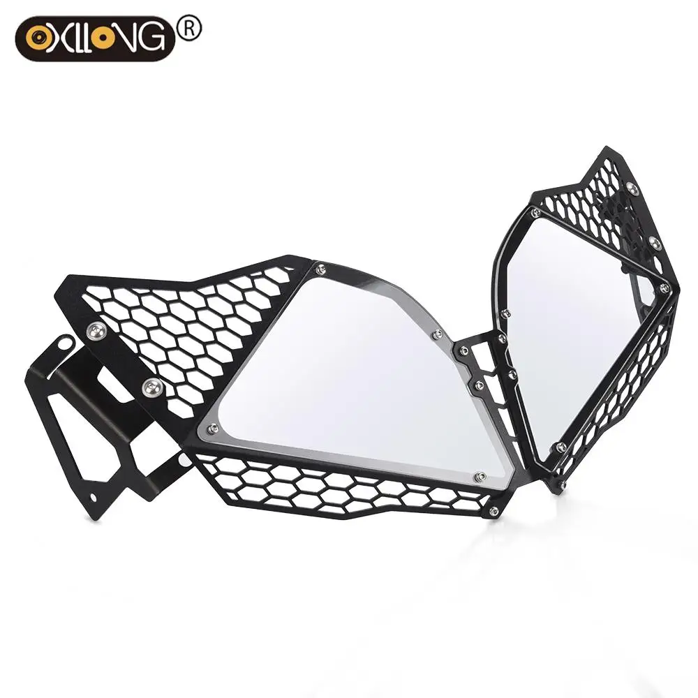 

CNC Headlight Light Cover For Suzuki V-Strom 650 XT DL650 2012-2016 Head light Shield Guard Protector Headlamp Mesh Grille Cover