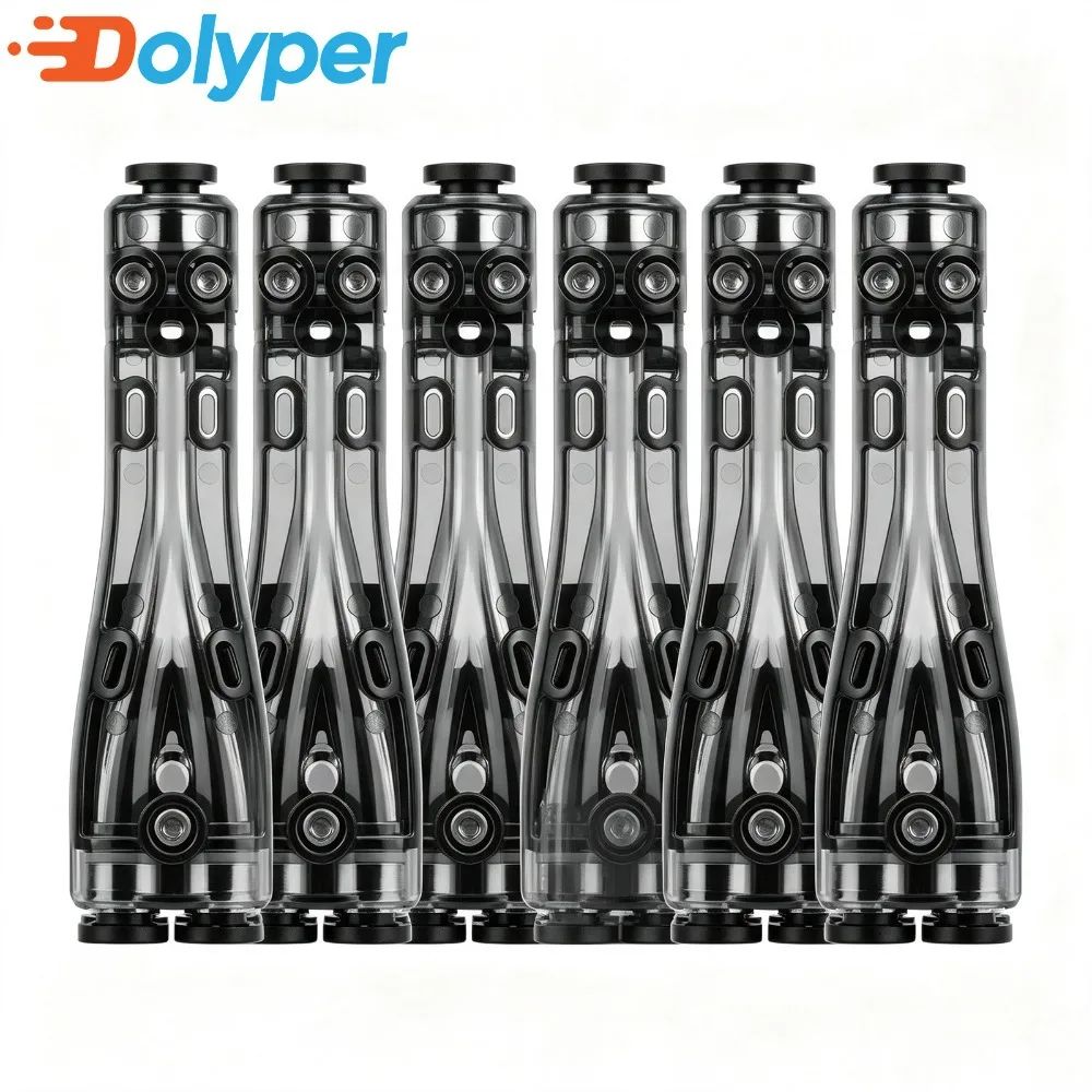 4 in 1 PTFE Filament Tube Adapter for Bambu Lab H2 P1 X1 A1 P2 Voron Multi Color 3D Printer Universal