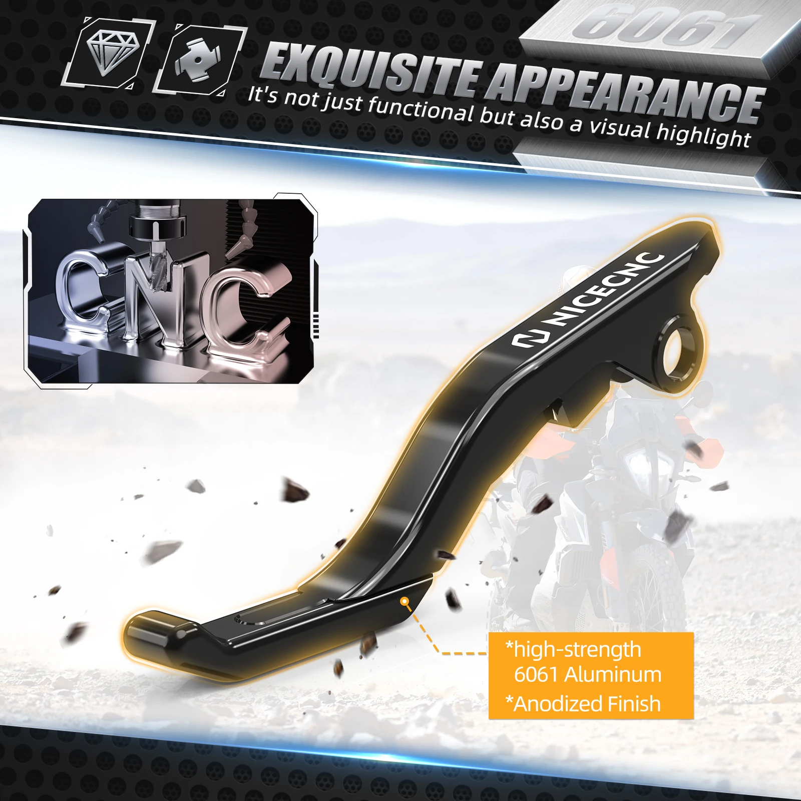 Untuk KTM 790 890 Adventure/R/Rally Tuas Kopling Rem KTM 790 Adventure 2019-2024 890 ADV R 2021-24 Husqvarna Norden 901 2022-24