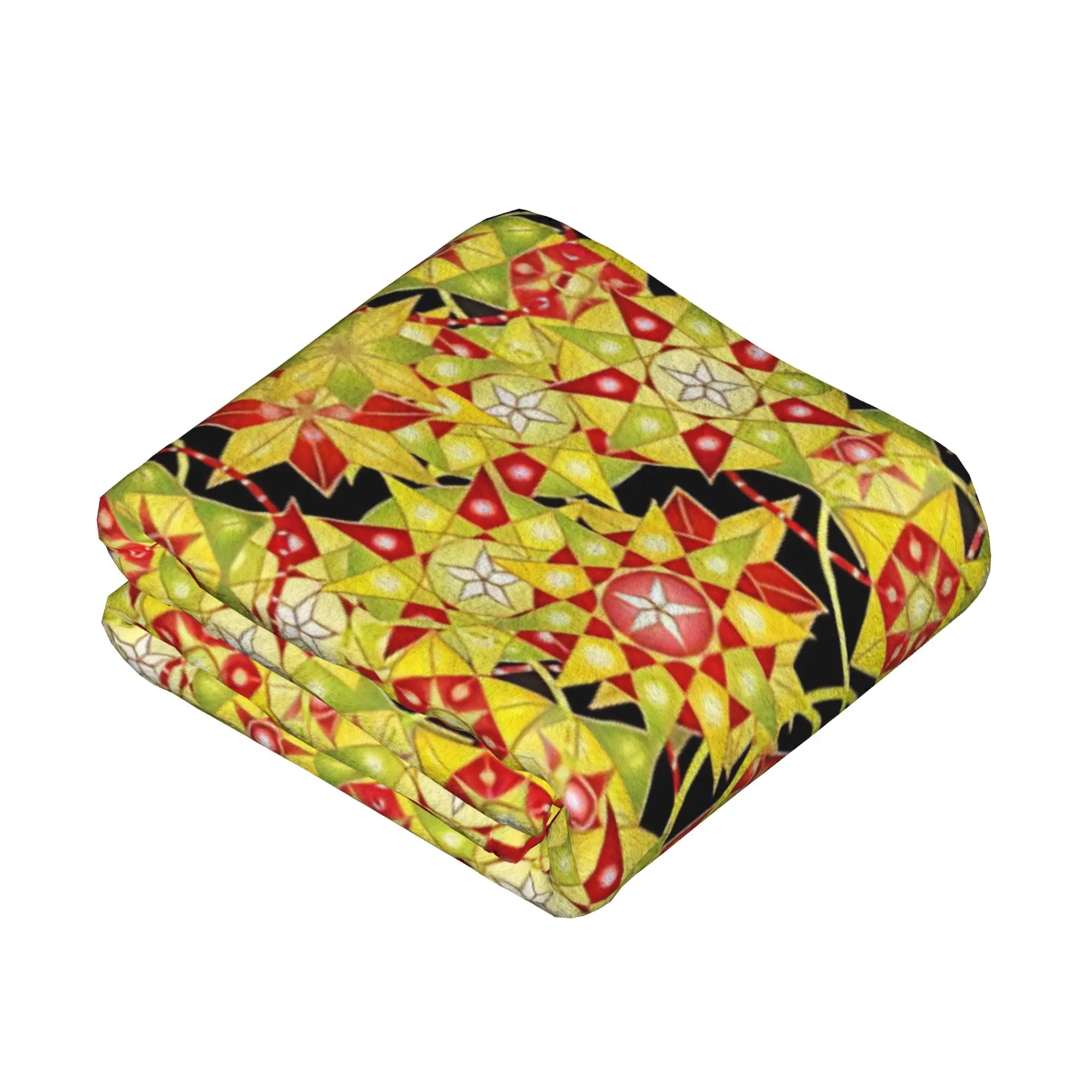 Philippine Filipino Parol Merry Christmas Blankets Fuzzy Throw Blanket Summer Air Conditioning Decoration Lightweight Bedspreads