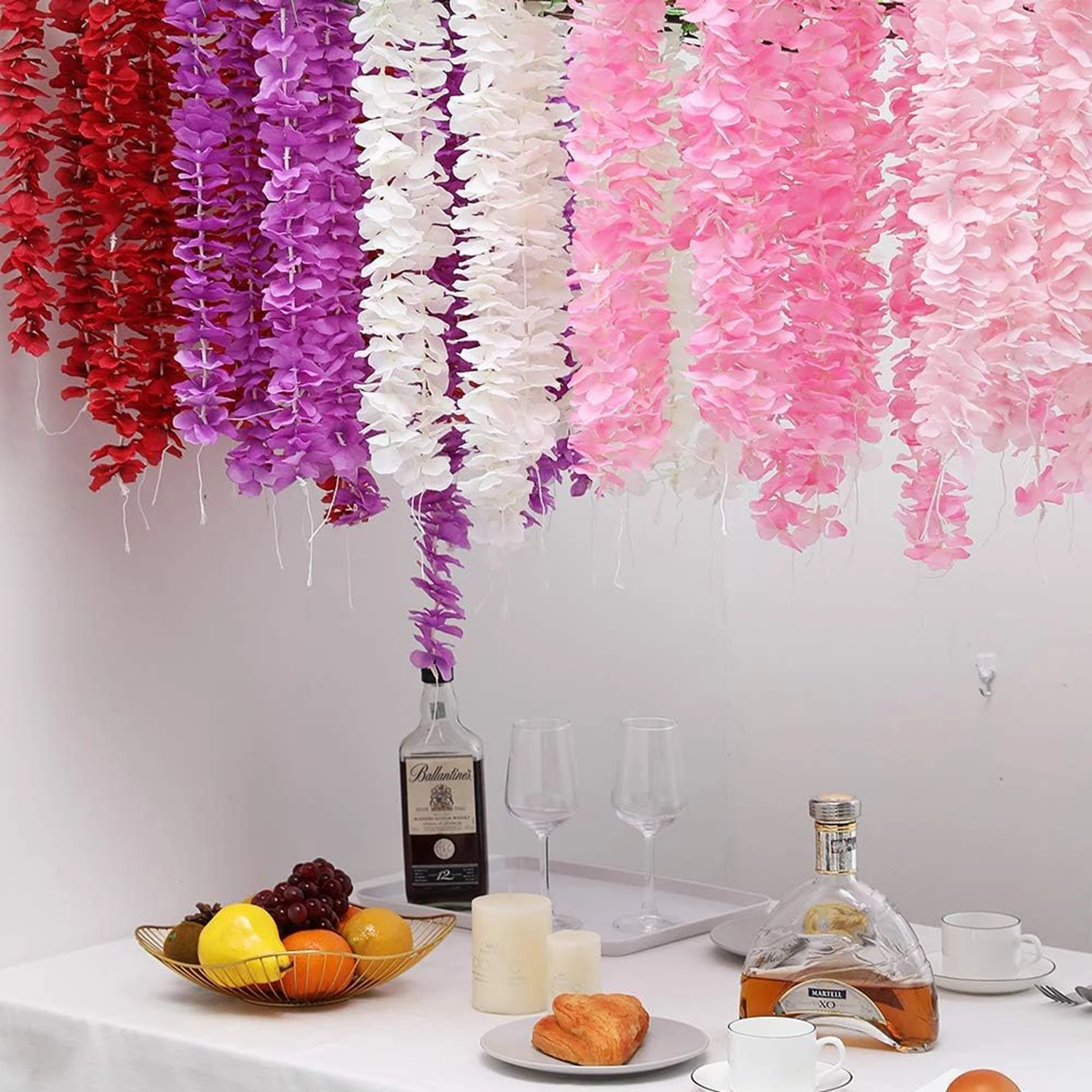 100 cm Seide Künstliche Sakura Rebe Hochzeit Garten Bogen Wand Rattan Girlande Hof Romantische Wohnkultur Diy Geschenke Boxen Heißer verkauf – Detail 15