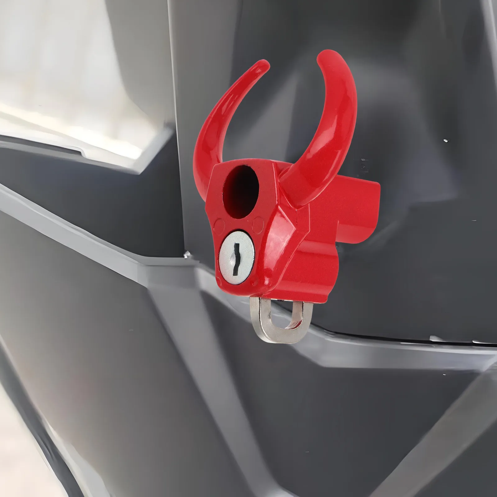 Universal Double Hook Holder Bike Handlebar Motorcycle Lock Luggage Hanger Claw Screw Stroller