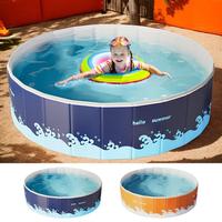 Non-inflatable Swimming Pool Non-inflatable Ground Swimming Pool Portable Space-Saving Bath Basin Swim Tool for Adults Outdoor